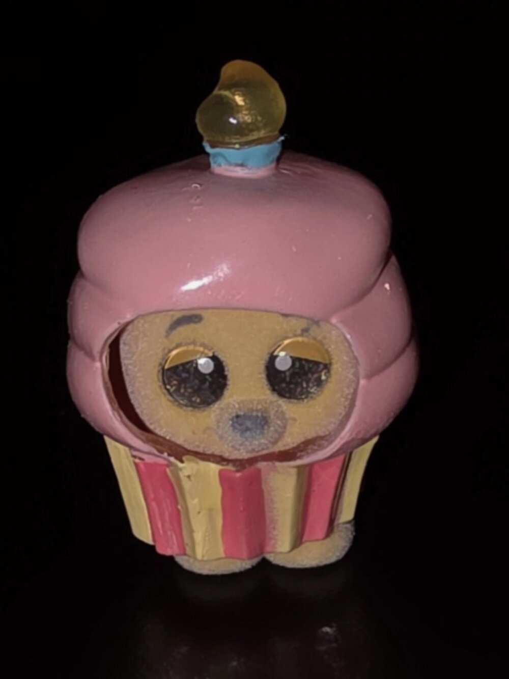 Costume Foodies FLOCKED Pooh Cupcake Disney Doorables